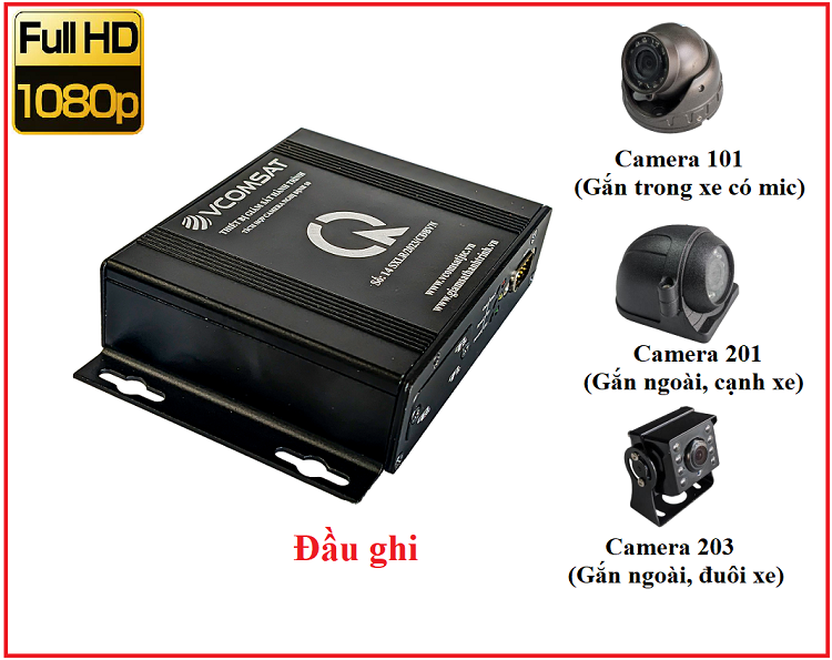 Thiết bị giám sát hành trình tích hợp camera VCS - CAM11