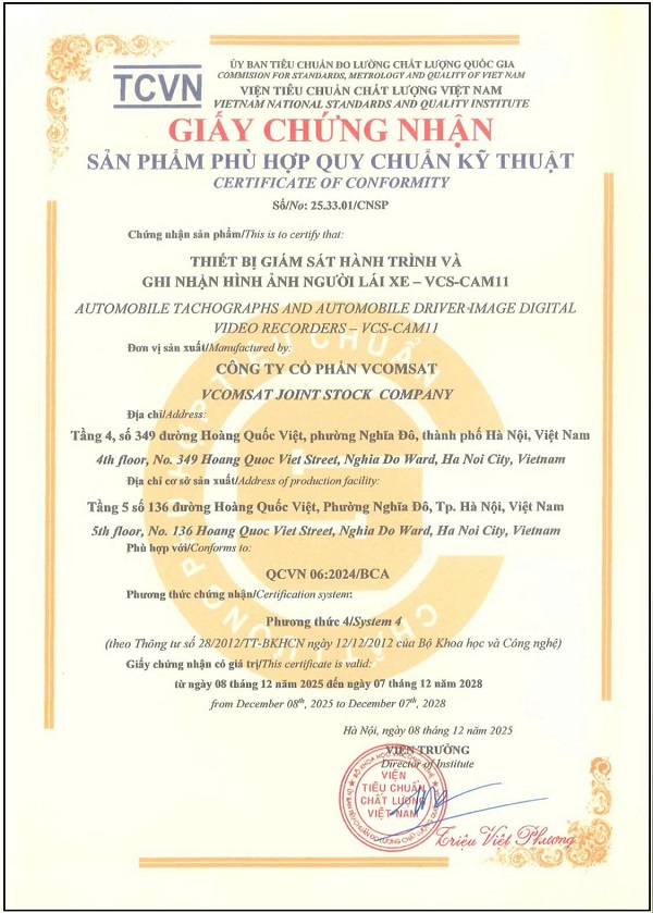 Điểm mới quan trọng tại Điều 35 của Luật sửa đổi liên quan đến thiết bị giám sát hành trình và camera trên xe kinh doanh vận tải